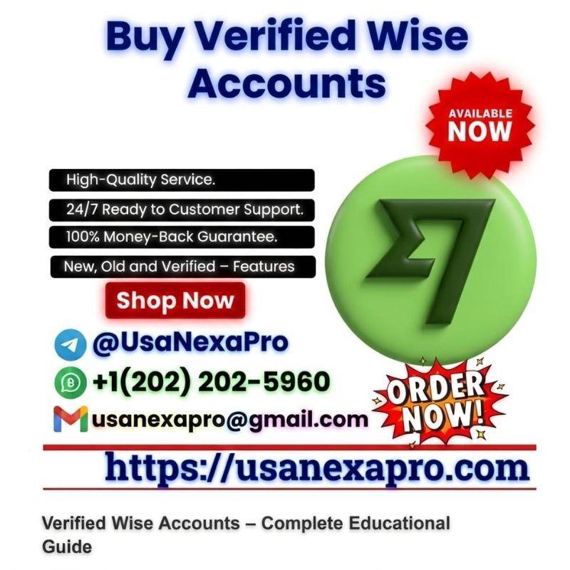 Buy Verified Wise Accounts